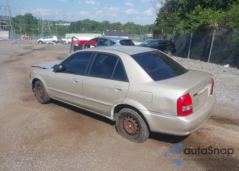 2000 Mazda Protege Dx/Lx from USA, damaged, VIN JM1BJ2228Y0211488